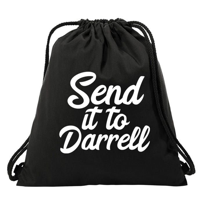Send It To Darrell LaLa Drawstring Bag