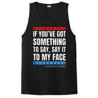 Say It To My Face Kamala Harris Debates 2024 PosiCharge Competitor Tank