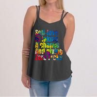 SelfLove Is Taking A Chance & Giving ZRO FKS Color Splash Women's Strappy Tank