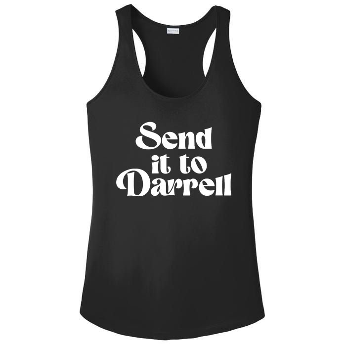 Send It To Darrell Send It To Daryl Send It To Darryl Ladies PosiCharge Competitor Racerback Tank