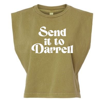 Send It To Darrell Send It To Daryl Send It To Darryl Garment-Dyed Women's Muscle Tee