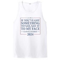 Say It To My Face Kamala Harris Debates 2024 PosiCharge Competitor Tank