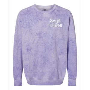 Send It To Darrell Colorblast Crewneck Sweatshirt