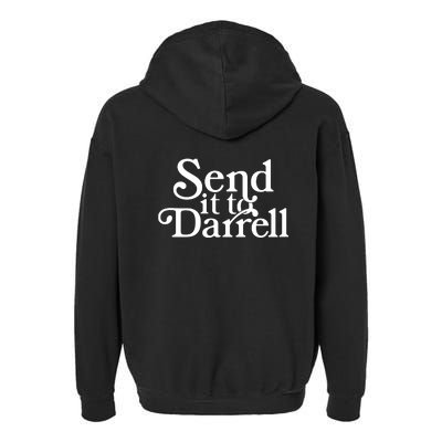 Send It To Darrell Garment-Dyed Fleece Hoodie