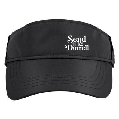 Send It To Darrell Adult Drive Performance Visor