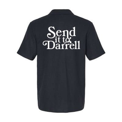 Send It To Darrell Softstyle Adult Sport Polo