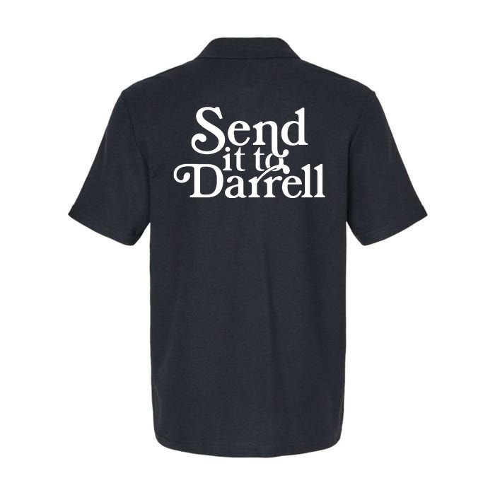 Send It To Darrell Softstyle Adult Sport Polo