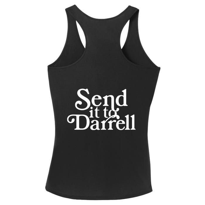 Send It To Darrell Ladies PosiCharge Competitor Racerback Tank