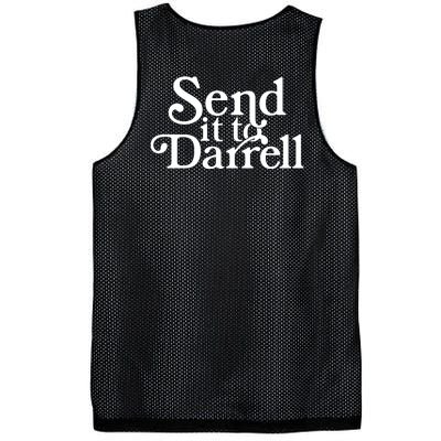 Send It To Darrell Mesh Reversible Basketball Jersey Tank