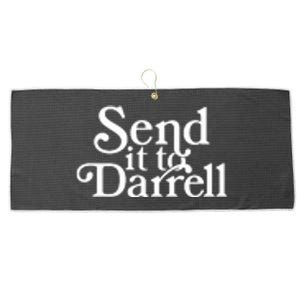 Send It To Darrell Large Microfiber Waffle Golf Towel