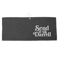 Send It To Darrell Large Microfiber Waffle Golf Towel