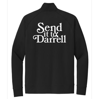 Send It To Darrell Stretch Full-Zip Cadet Jacket