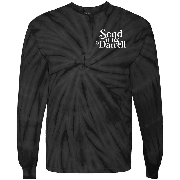 Send It To Darrell Tie-Dye Long Sleeve Shirt