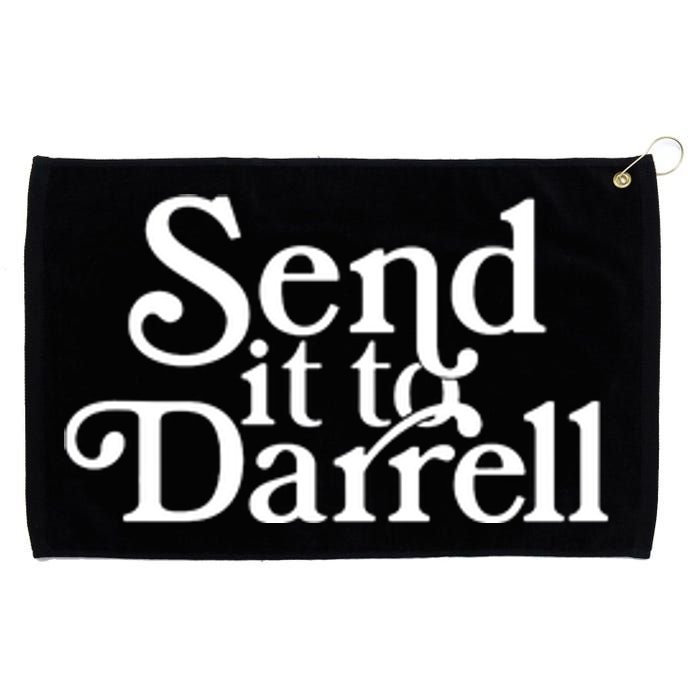 Send It To Darrell Grommeted Golf Towel