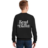 Send It To Darrell Kids Sweatshirt