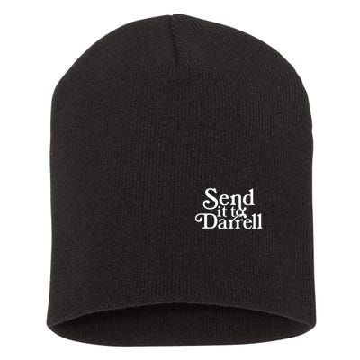 Send It To Darrell Short Acrylic Beanie