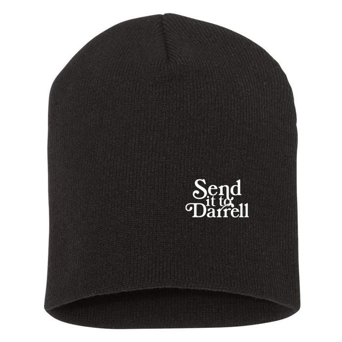 Send It To Darrell Short Acrylic Beanie