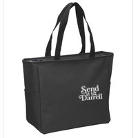 Send It To Darrell Zip Tote Bag