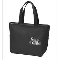 Send It To Darrell Zip Tote Bag