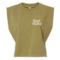 Send It To Darrell Garment-Dyed Women's Muscle Tee