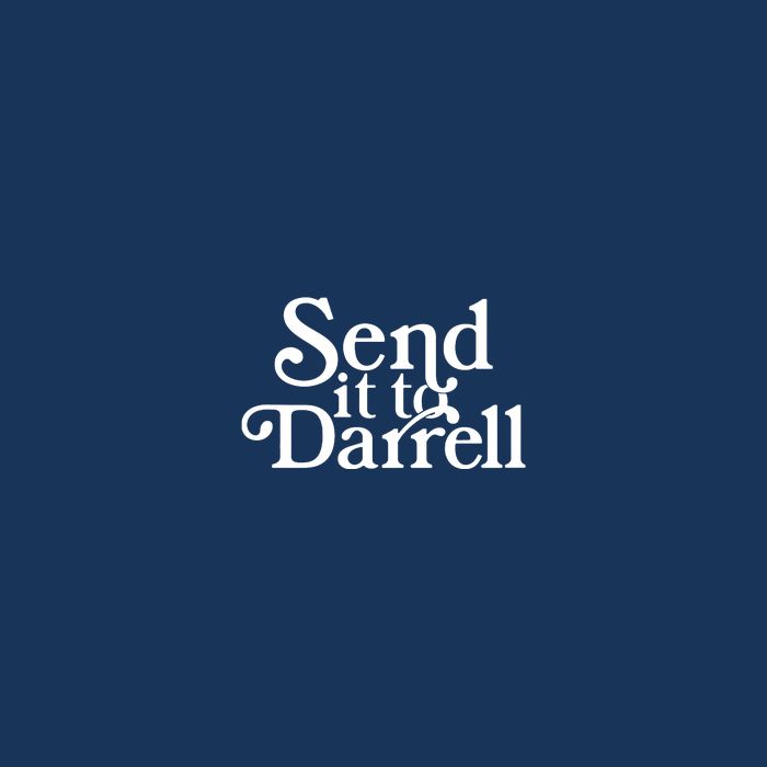 Send It To Darrell Infant Baby Jersey Bodysuit