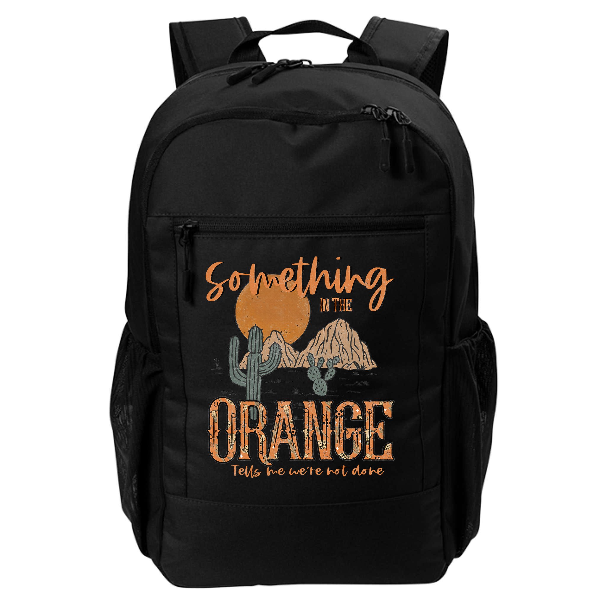 Something In The Orange Country Western Backpack
