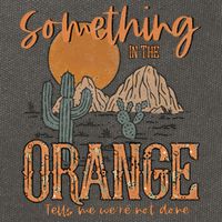Something In The Orange Country Western Cotton Canvas Backpack