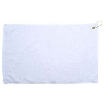 Something In The Orange Tells Me WeRe Not Done Grommeted Golf Towel