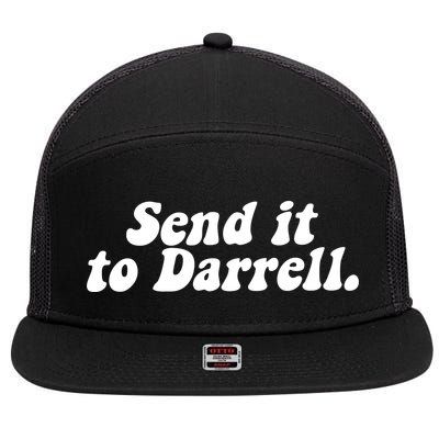 Send It To Daryl 7 Panel Mesh Trucker Snapback Hat