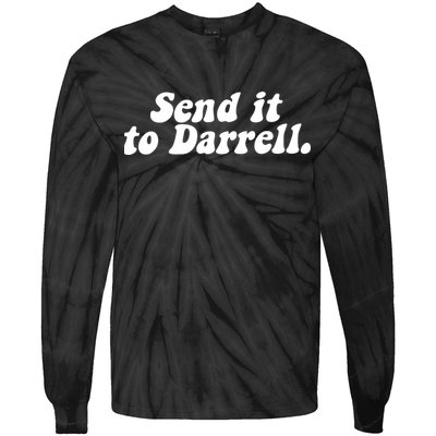 Send It To Daryl Tie-Dye Long Sleeve Shirt