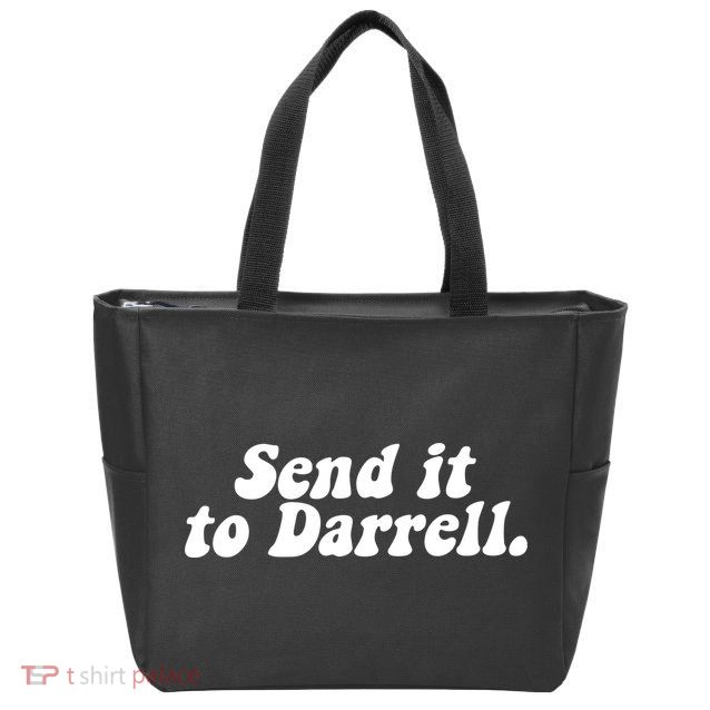 Send It To Daryl Zip Tote Bag