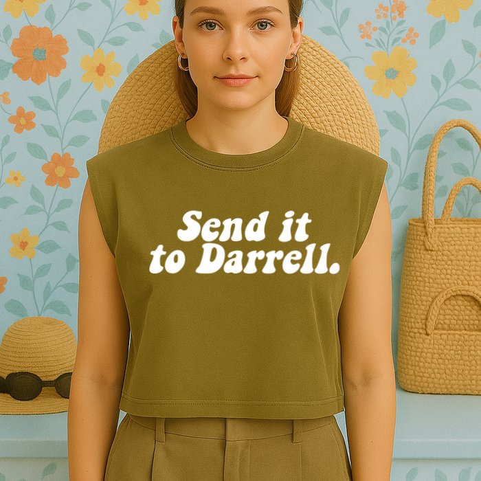 Send It To Daryl Garment-Dyed Women's Muscle Tee