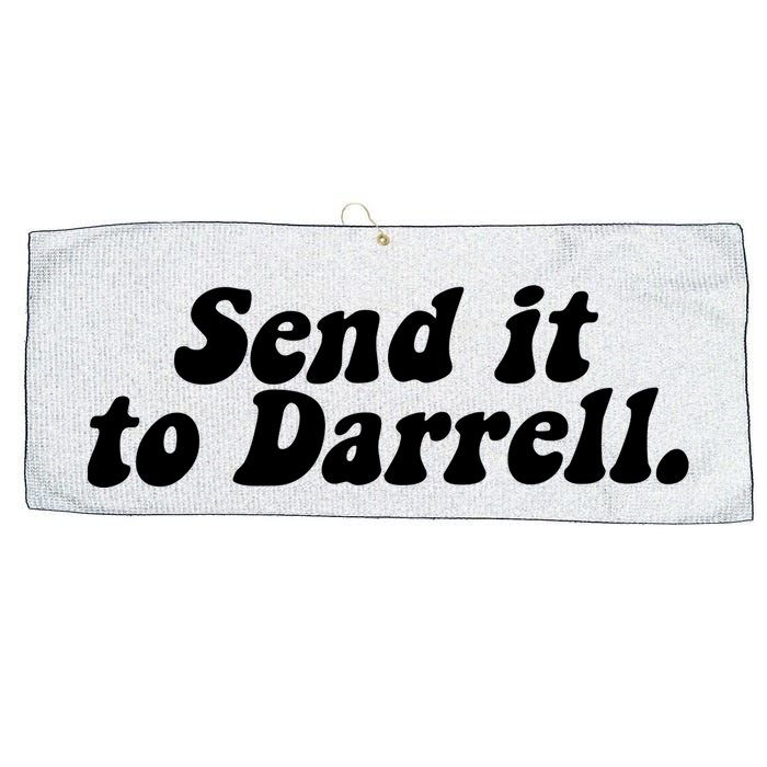 Send It To Daryl Large Microfiber Waffle Golf Towel