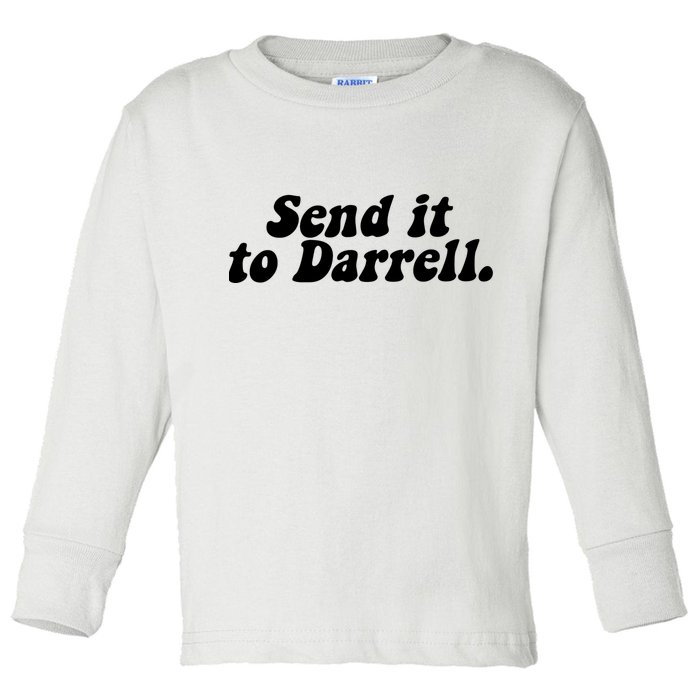 Send It To Daryl Toddler Long Sleeve Shirt