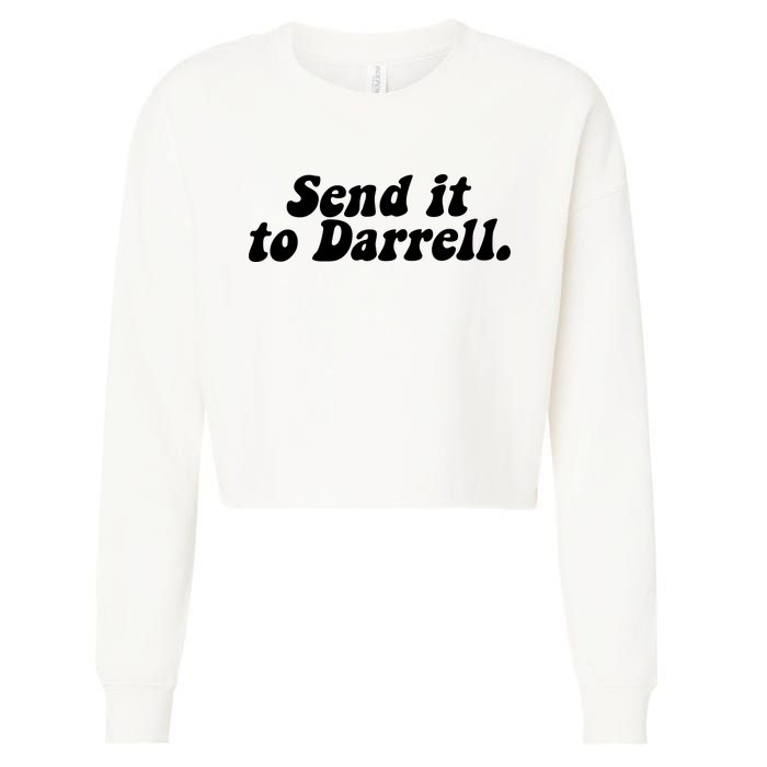 Send It To Daryl Cropped Pullover Crew