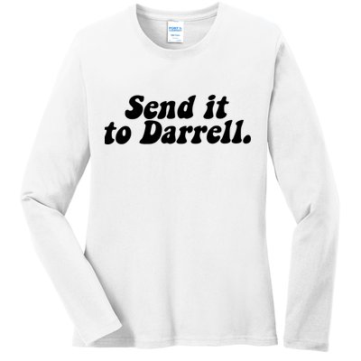 Send It To Daryl Ladies Long Sleeve Shirt