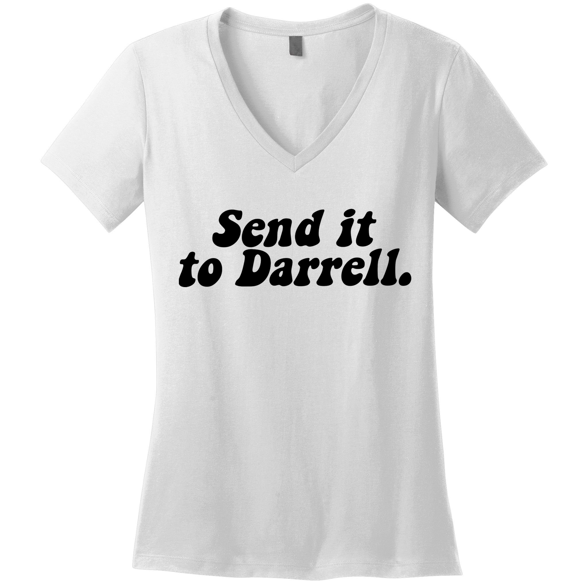 Send It To Daryl Women's V-Neck T-Shirt