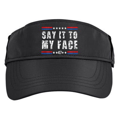 Say It To My Face Adult Drive Performance Visor