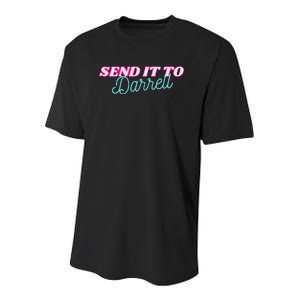 Send It To Darrell Youth Performance Sprint T-Shirt