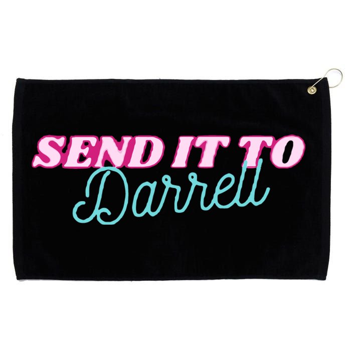 Send It To Darrell Grommeted Golf Towel