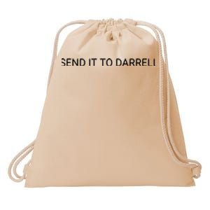 Send It To Darrell Drawstring Bag