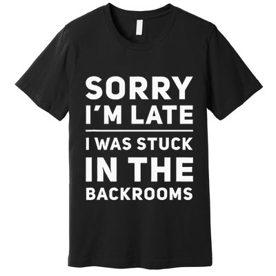 Stuck In The Backrooms Liminal Space Premium T-Shirt