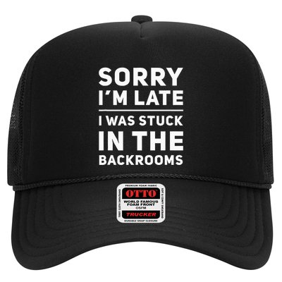 Stuck In The Backrooms Liminal Space Trucker Hat