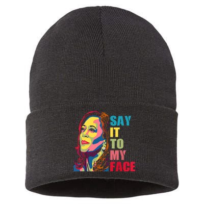 Say It To My Face Sustainable Knit Beanie