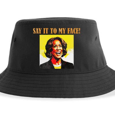 Say It To My Face Harris Sustainable Bucket Hat