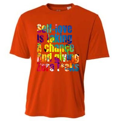 SelfLove Is Taking A Chance & Giving ZRO FKS Color Splash Cooling Performance Crew T-Shirt