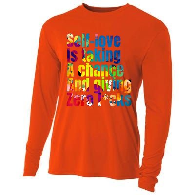 SelfLove Is Taking A Chance & Giving ZRO FKS Color Splash Cooling Performance Long Sleeve Crew