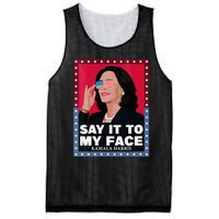 Say It To My Face Kamala Harris Poster Usa Sunglasses Mesh Reversible Basketball Jersey Tank