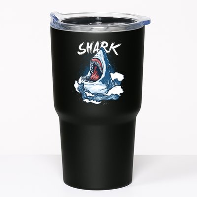Shark In The Ocean Cool Sharks Week Waves Bite Tumbler
