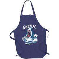 Shark In The Ocean Cool Sharks Week Waves Bite Apron